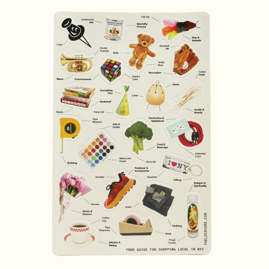 Icons Sticker Sheet